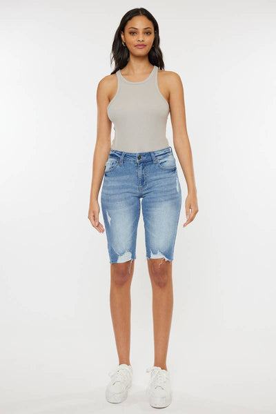 KanCan Bermuda Denim Shorts