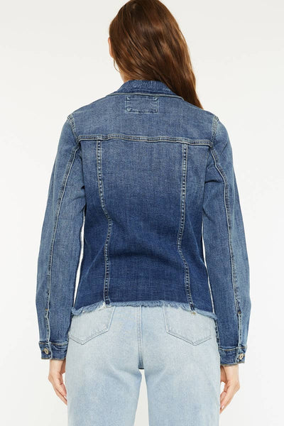 Kan Can trucker denim jean jacket