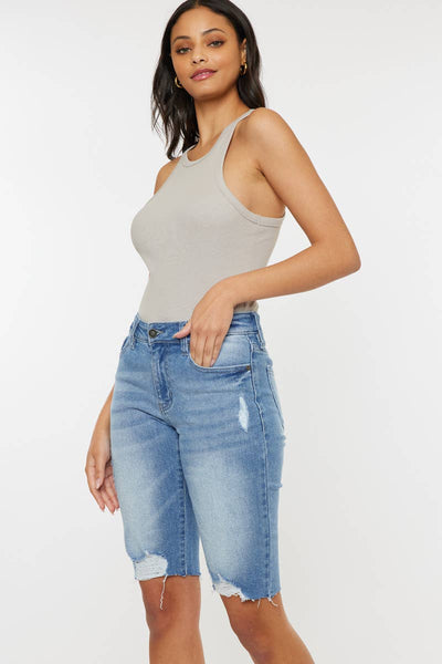 KanCan Bermuda Denim Shorts