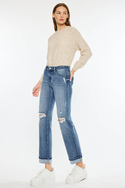 Kan Can True Straight Denim Jeans