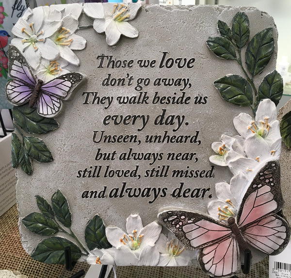 Butterflies Those we Love Garden Stepping Stone