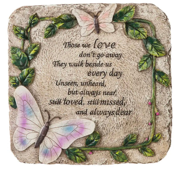 Butterflies Those we Love Garden Stepping Stone