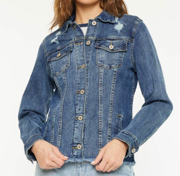 Kan Can trucker denim jean jacket