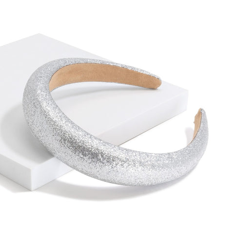 Silver sparkle headband