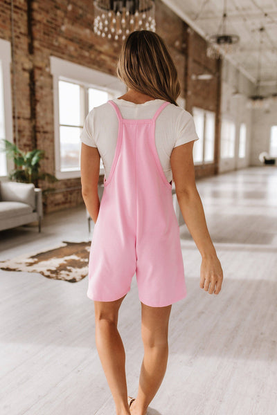 Pink Pocket Romper