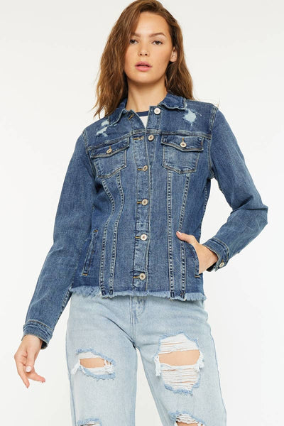 Kan Can trucker denim jean jacket