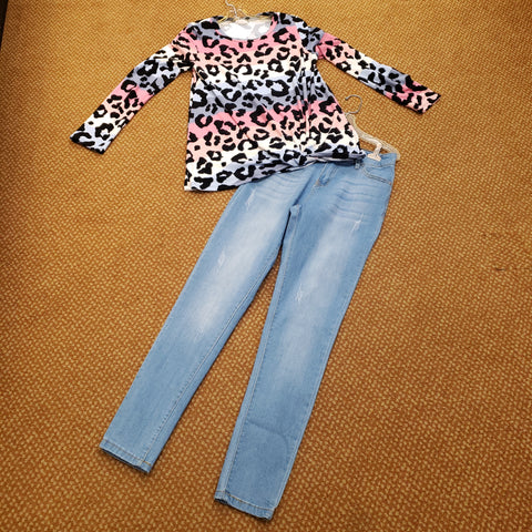 Jvini Denim high waist denim skinny jeans SMALL