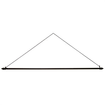 Garden flag Metal Dowel Hanger
