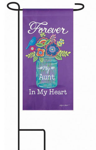 Aunt Memorial Mini Flag