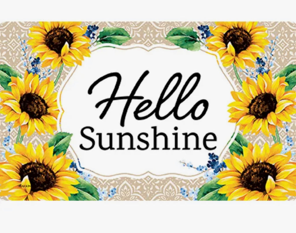 Hello Sunshine Mat