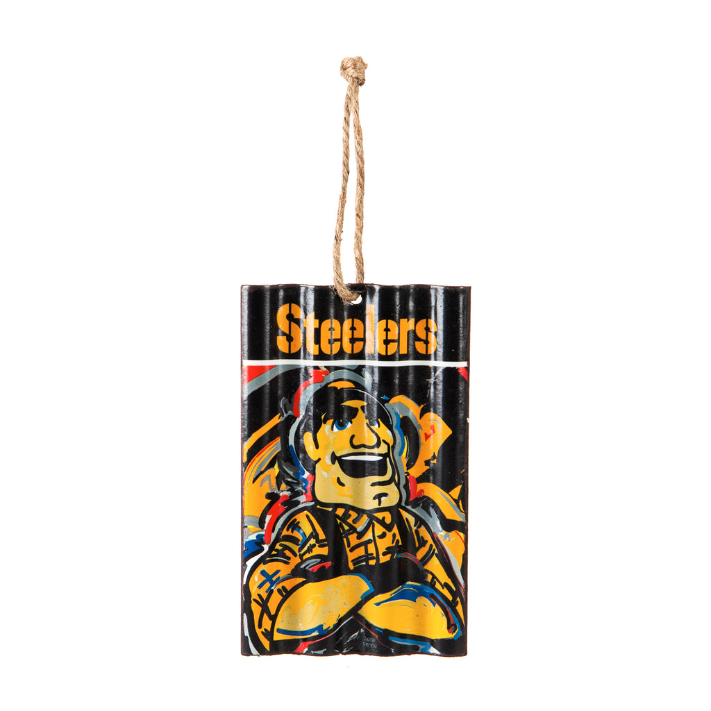 Pittsburg Steelers Corrugate Ornament