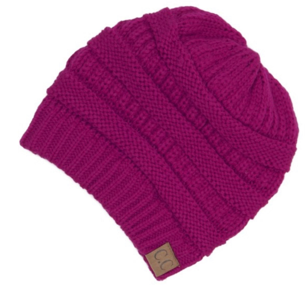 Hot Pink CC beanie original