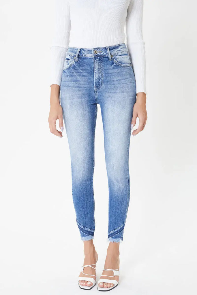 High rise ankle skinny KanCan Jean