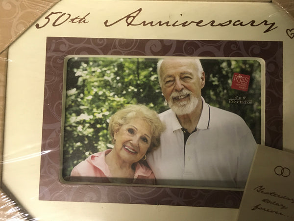 50th Anniversary picture frame Russ