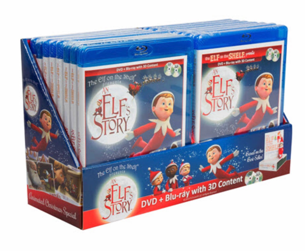 The Elf on the shelf movie dvd + blue ray combo