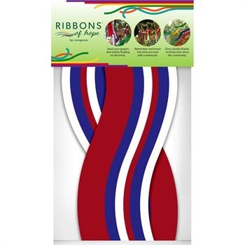 Red White Blue Patriotic Ribbons