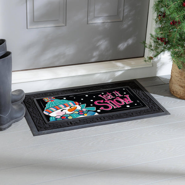 Let It SnowMan Sassafras Switch Mat