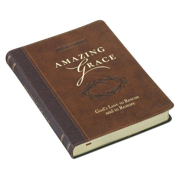Amazing Grace Faux Leather devtional