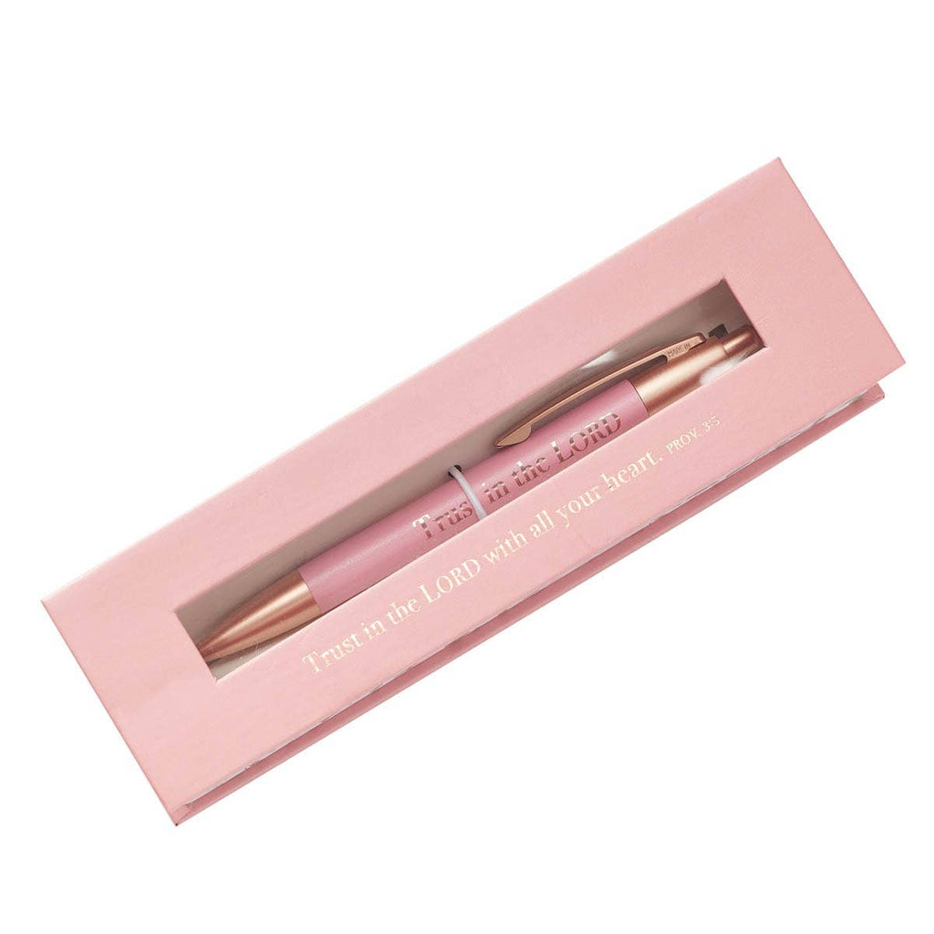Pen Pink Trust in the Lord Prov. 3:5