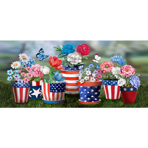 America in Bloom Summer Mini insert Mat