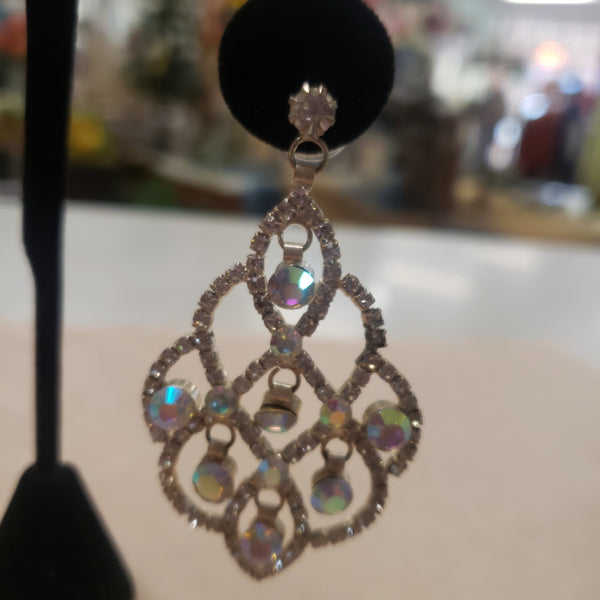 AB majestic rhinestone earring