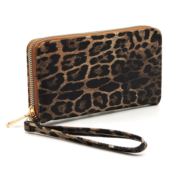 Tan Leopard Handbag