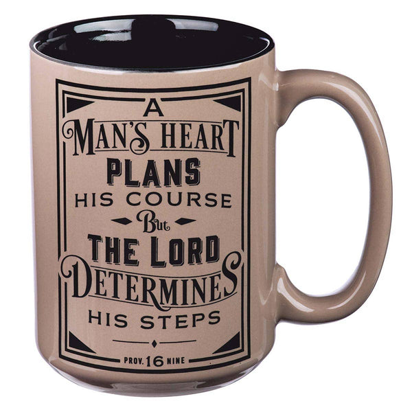 Coffee Mug A Man's Heart Prov. 16:9 cup