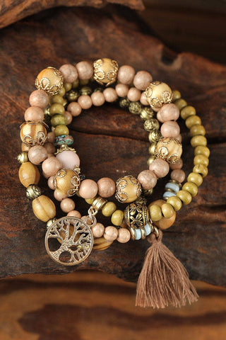 Tree Of Life Bracelet 4 piece set