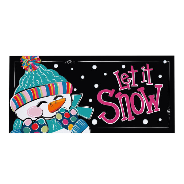 Let It SnowMan Sassafras Switch Mat