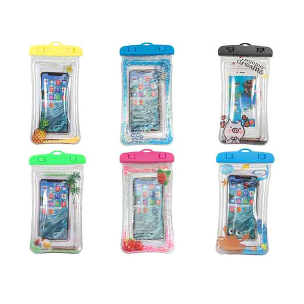 Floating Glitter Waterproof Phone Pouch