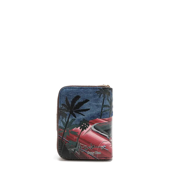 Nicole Lee Denim Heart Bifold Wallet