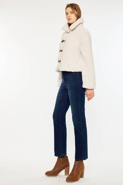 Dark denim fleece lined KanCan jeans