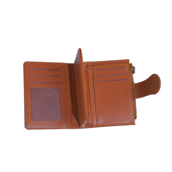 Vegan Leather Laser Cut Out Detail Wallet