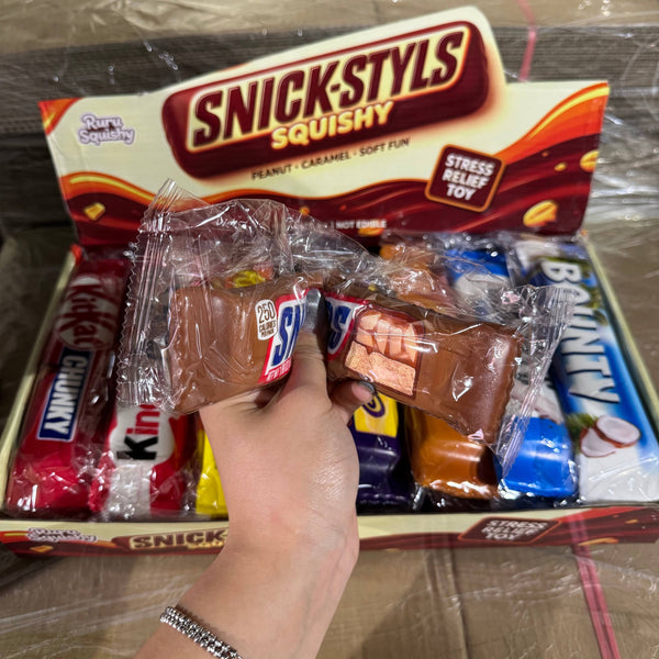 SCENTED Foam Assorted Chocolate Bar Squishy