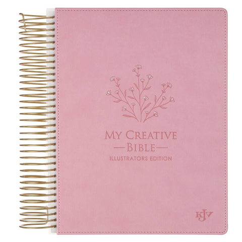 KJV Pink My Creative Bible Faux Leather