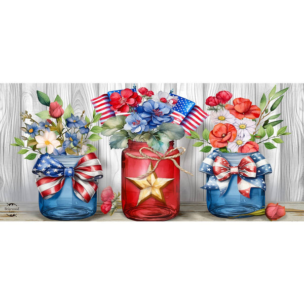 American Flowers Mini Mat