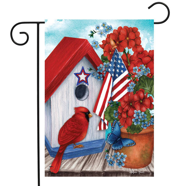 American Cardinal Garden Flag