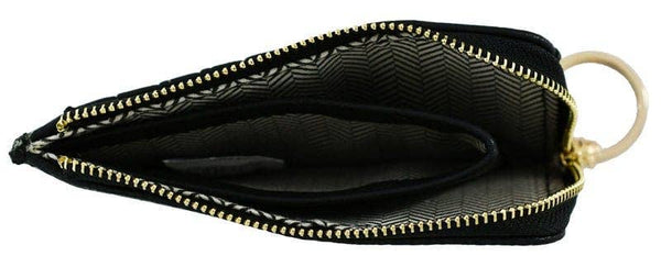 Faux Leather Card Holder Wallet