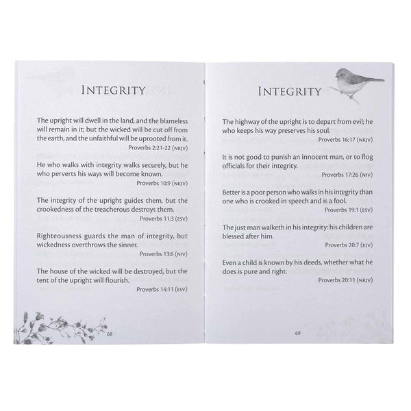 Proverbs for Your Daily Path Softcover Gift Book