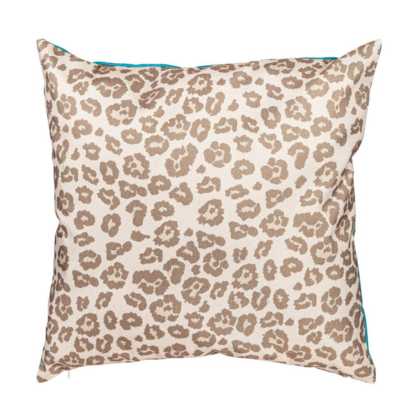 Leopard Magnolia 18" Interchangeable Pillow Cover