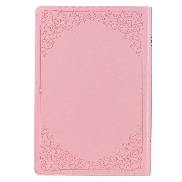 KJV Bible Giant Print Full-size Faux Leather, Pink