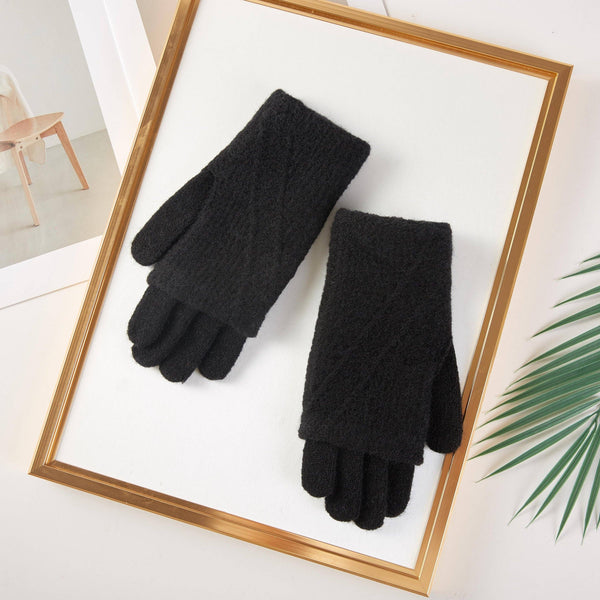 Black or Ivory gloves