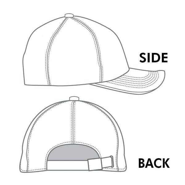 Denim USA Embroidered Baseball Cap