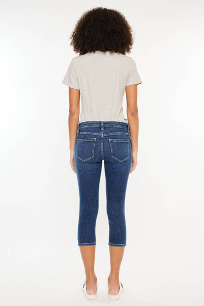 KanCan front fake pocket Capri