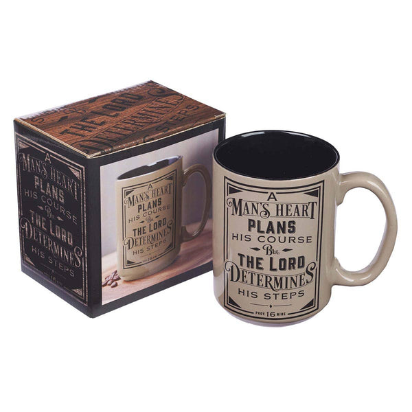 Coffee Mug A Man's Heart Prov. 16:9 cup