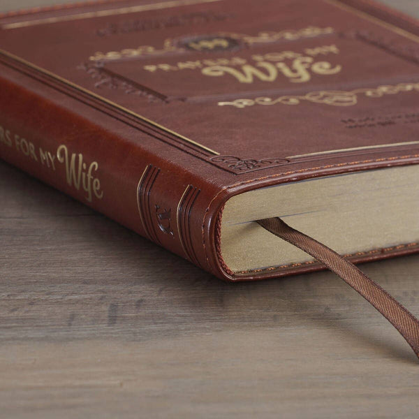 199 Prayers for My Wife Faux Leather Gift Book