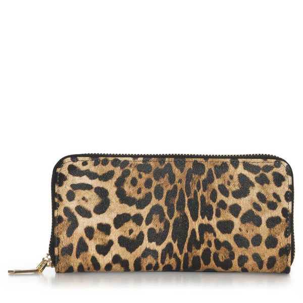 Cheetah Print Tote Handbag with Matching Wallet