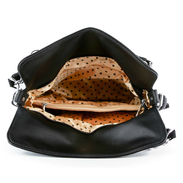 Black Dazzling Rhinestone Fashion Handbag