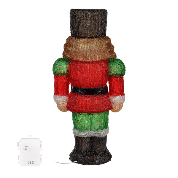 Nutcracker Joyful Traditions LED Acrylic Statue