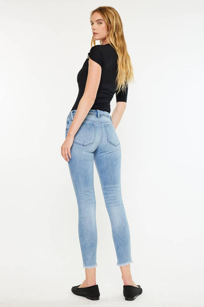 Kan Can raw hem Jean